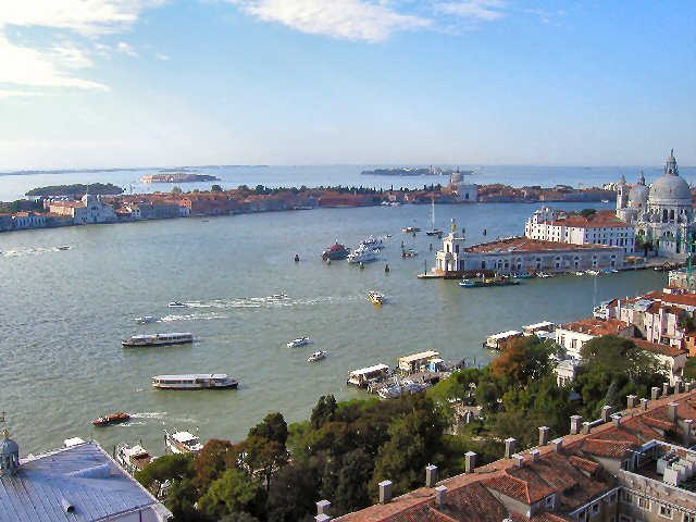 View from Campanile in Venice