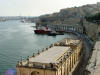 View of the Grand Harbour in Valletta